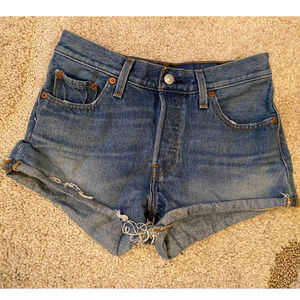 Levi's denim shorts